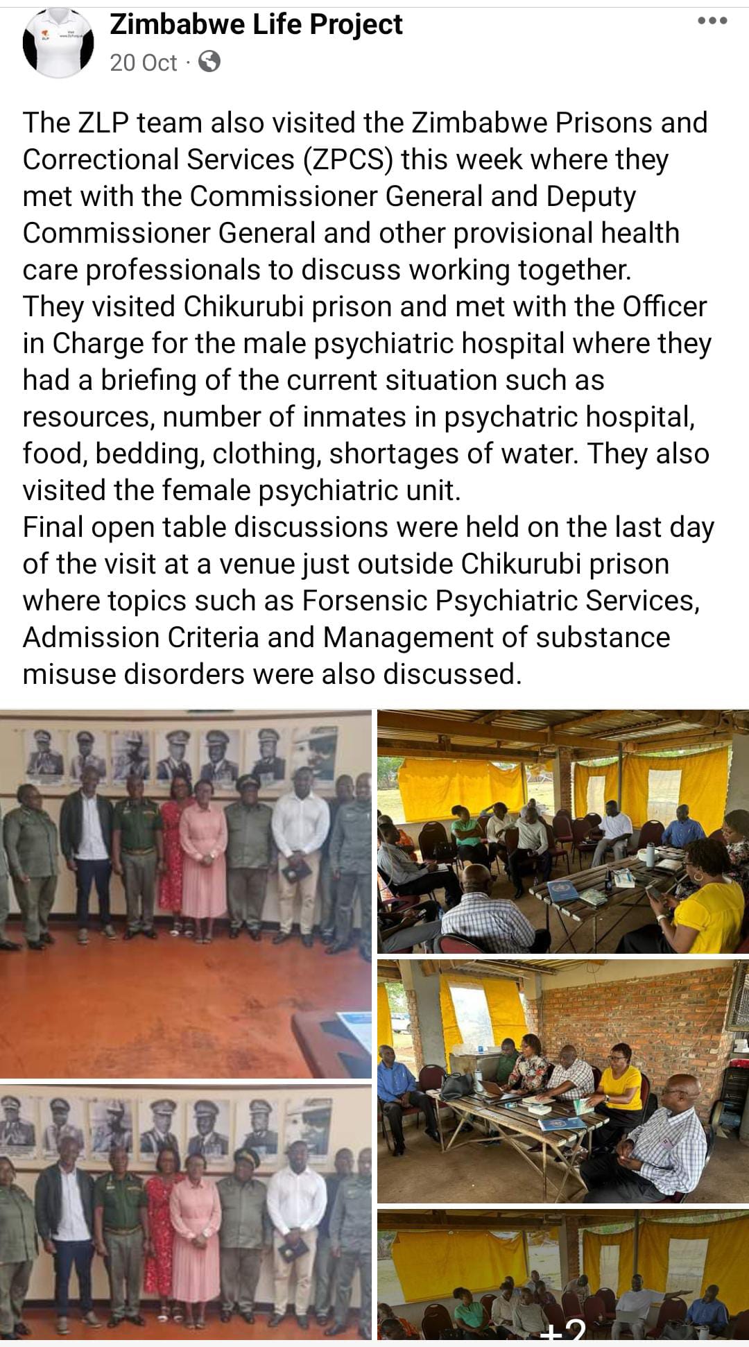 Zimbabwe Prisons Partnership